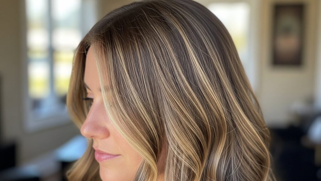 Warm Mushroom Brown Highlights