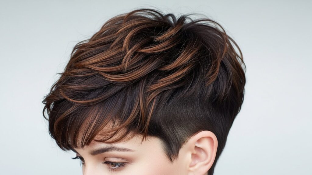 Wavy Pixie Cut