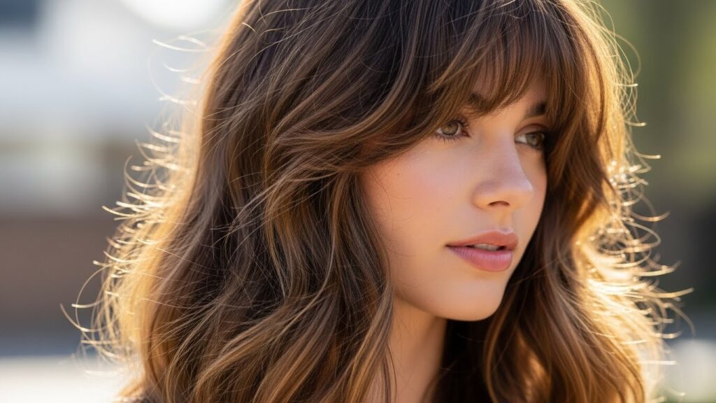 Wavy Texture Bangs
