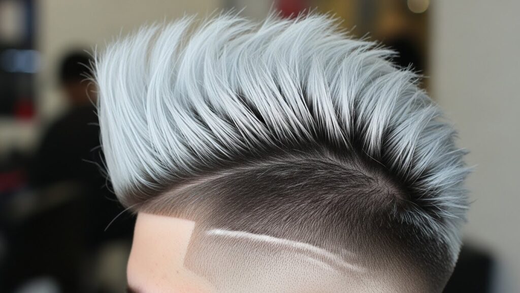 Frosted Flick Mohawk